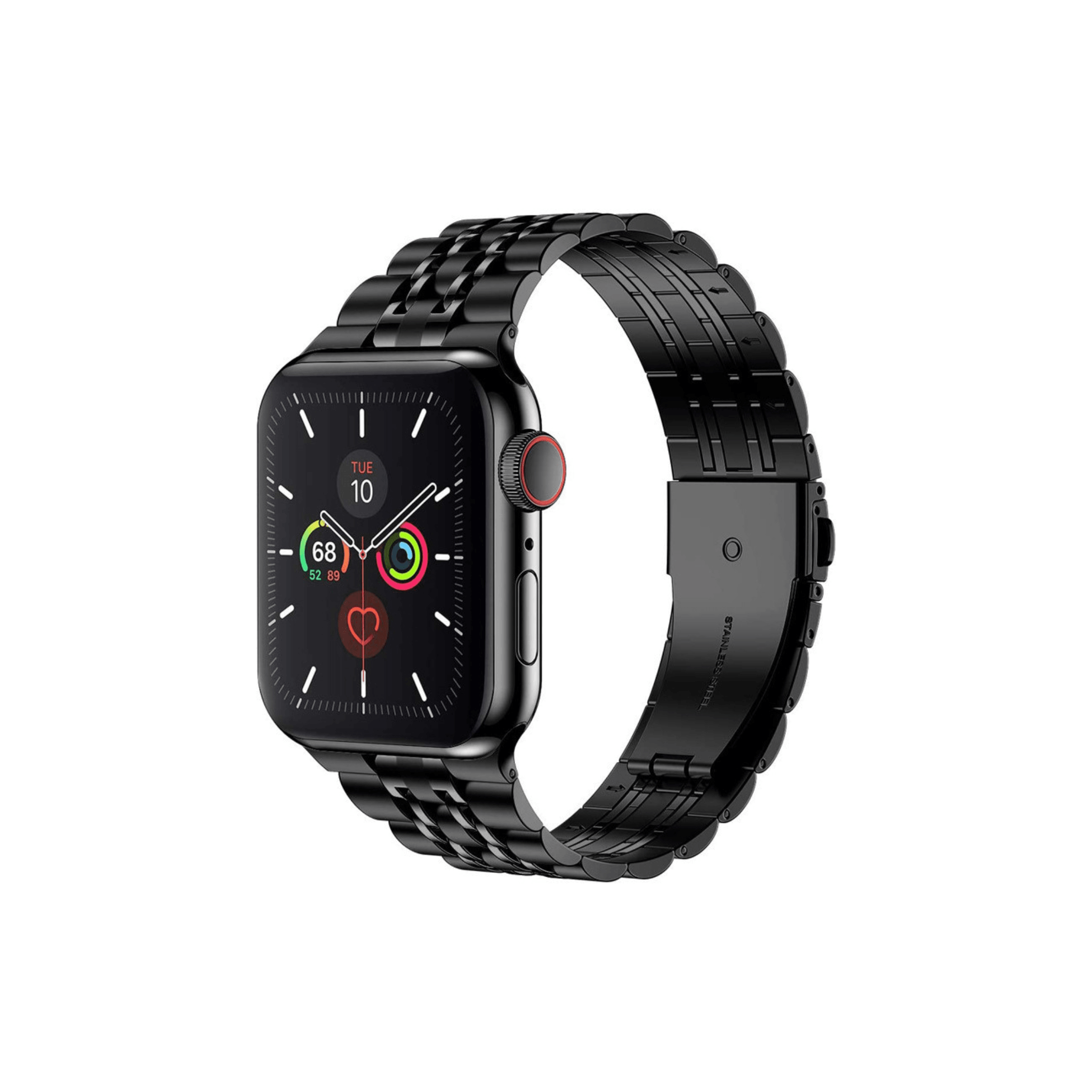 Allure Edelstahlarmband in Schwarz – edle mehrreihige Struktur für stilvolle Eleganz